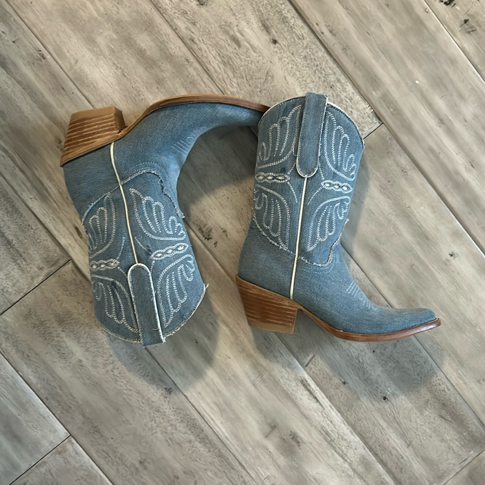 New boot barn denim boots idyllwind